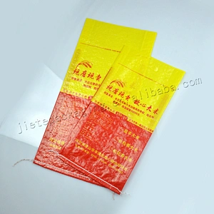 New material plastic sack pp woven rice flour wheat packing bag