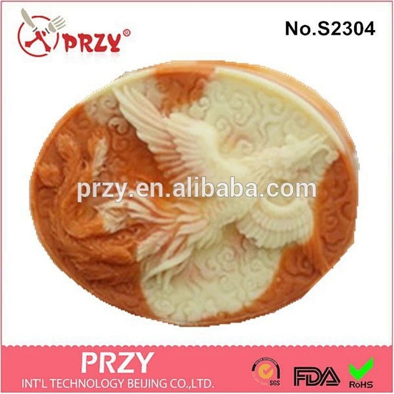 PHEONIX 9 Bars silicone soap molds for soap making