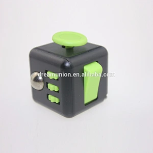 Magic Fidget Toys Cube Anxiety Stress Relief Focus 6-Sided Gift For Adults Child ADHD