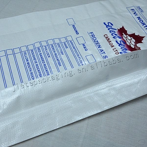Superior quality customized gravure printing bopp laminated white plastic pp woven bag