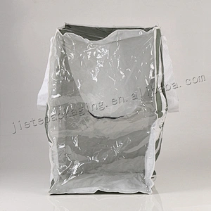 Customzied silver plastic stand up pp woven beer bag for shopping,market,frozen