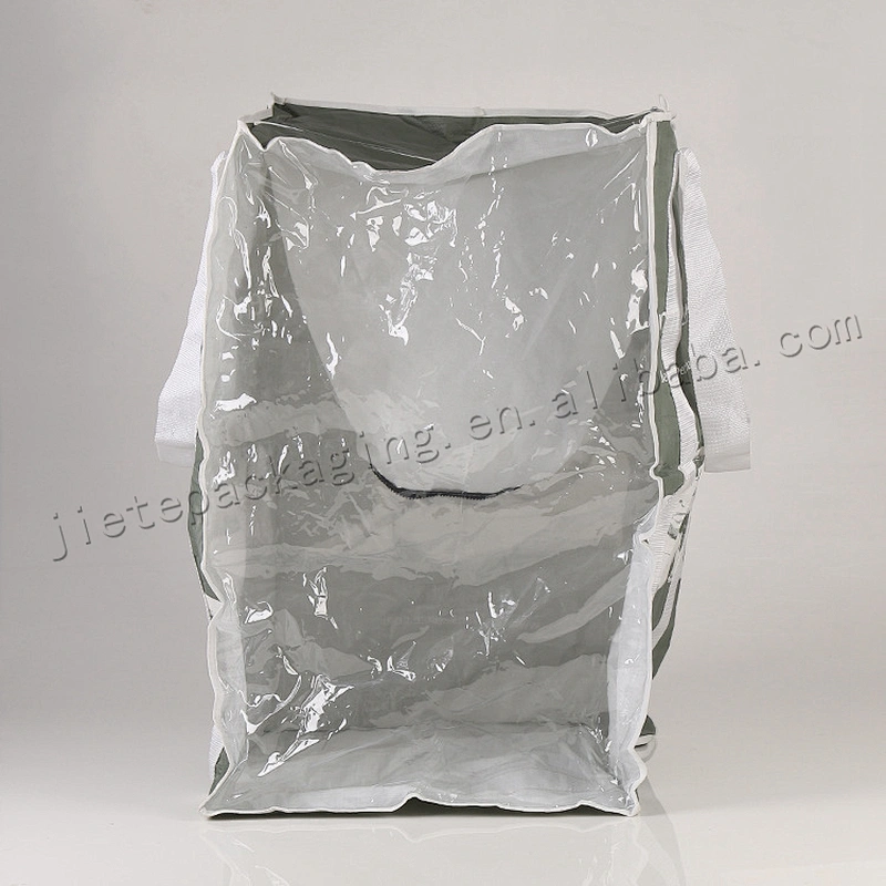 Customzied silver plastic stand up pp woven beer bag for shopping,market,frozen