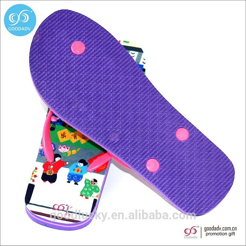 Home Bedroom OEM Women Flat Slippers for Lady