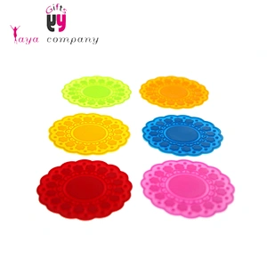Custom Kitchen Wares Gadgets Decoration Table Anti Slip Heat Resistant Silicone Pad
