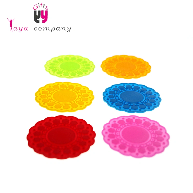 Custom Kitchen Wares Gadgets Decoration Table Anti Slip Heat Resistant Silicone Pad