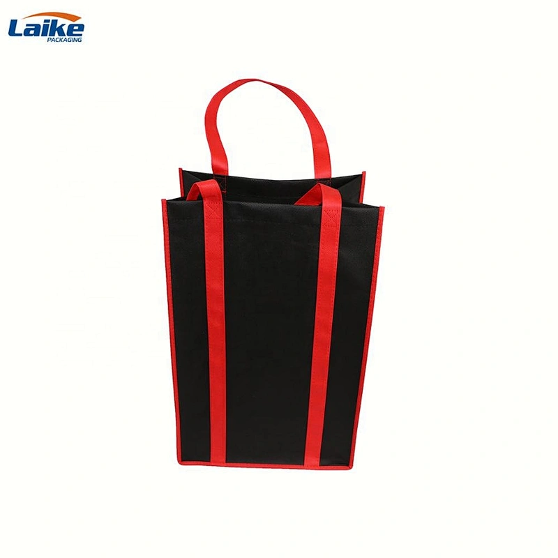 Cheap custom reusable customized blank pp non woven fabric shopping bags with handles