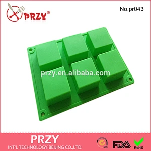 2015 newest china alibaba square soap making silicone soap mold