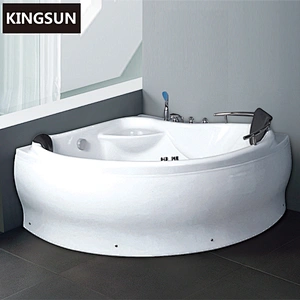 K-8828 1350MM Cheap Corner Acrylic Whirlpool Massage Very Small Bathtub