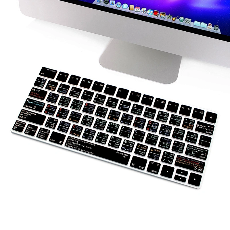 China Factory Durable Hotkeys Keyboard Cover Silicone Skin Protective Film 2016 new hot blue film For Magic MLA22LLB/A