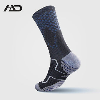men's black free terry sport basketball socks