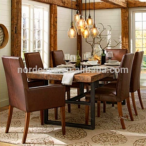 vintage industry furniture dining table