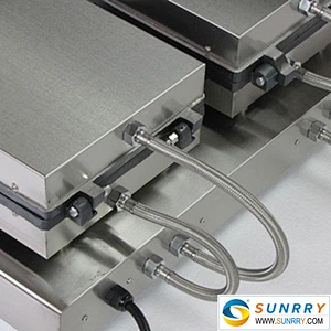 Electric industrial waffle machine hot cake maker square and cylinder food making machine
