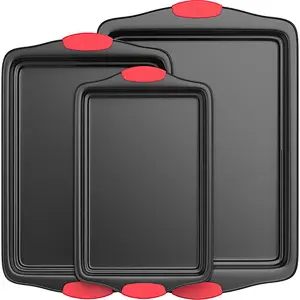 3 Piece Baking Sheets Nonstick Set