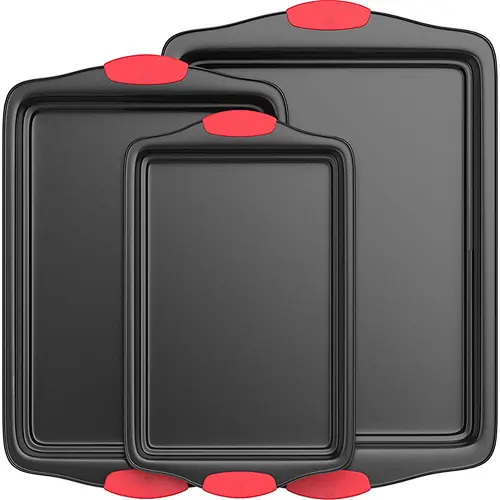 3 Piece Baking Sheets Nonstick Set