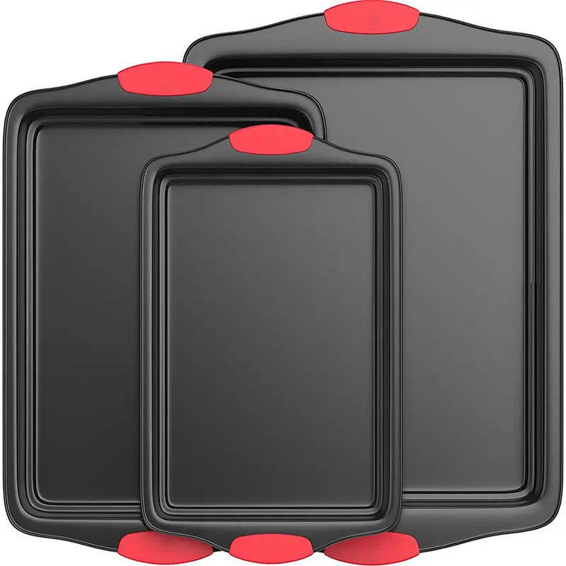 3 Piece Baking Sheets Nonstick Set