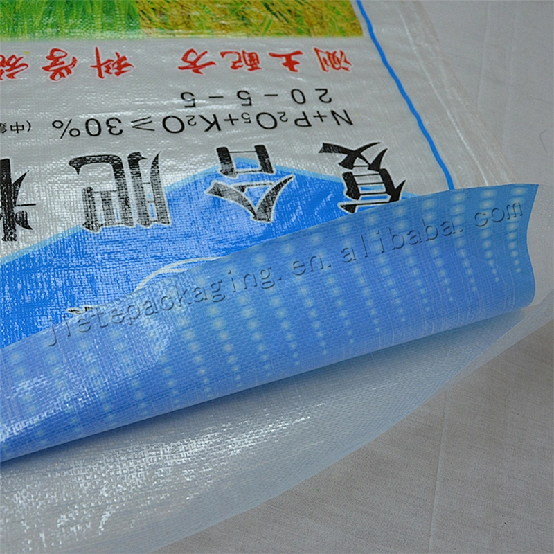 transparent pp woven organic compound fertilizer packaging bag for farm