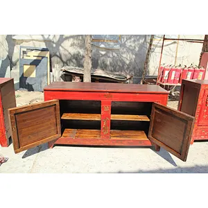 chinese antique furniture/ hand painted sideboard cabinet