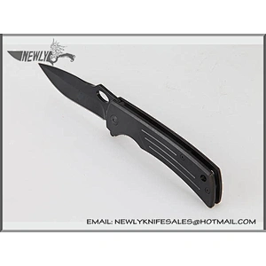 Stainless Steel Knife Tactical Folding Knife Titanium