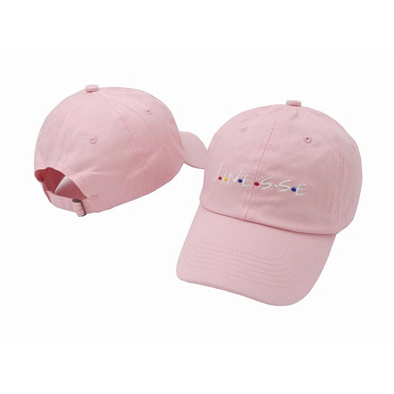 embroidery simple logo baseball hat 6 panel cotton cap