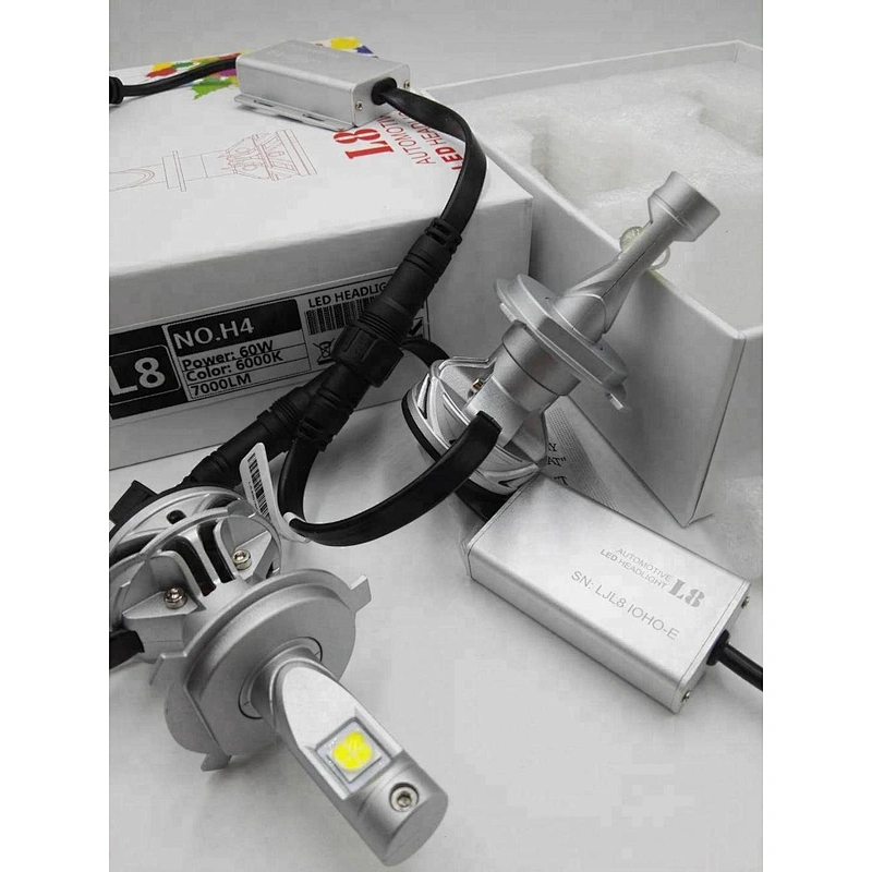 IP68 H4 H11 H7 9005 9006 9012 XHP70 LED headlight XHP70 Lujia