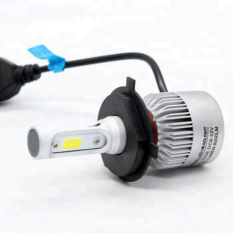 Lightech 12V 8000Lm COB LED Bulb S2 9004 9007 H13 HB2 9008 Mini High Low H4 Headlights kit