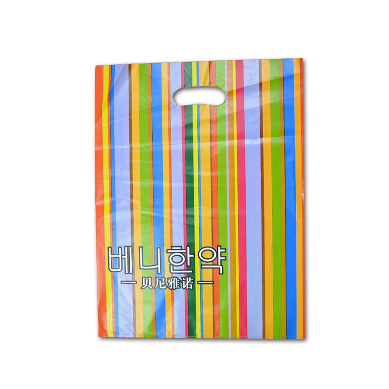 Custom wholesale color printing plastic bags for clothing packaging bags