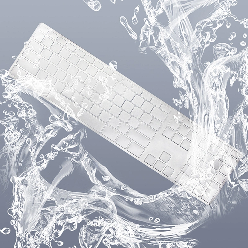 TPU cover keyboard Protector Skin Cover keyboard support with Numeric Keypad Wired USB for iMac G6 Desktop PC MB110LL/B