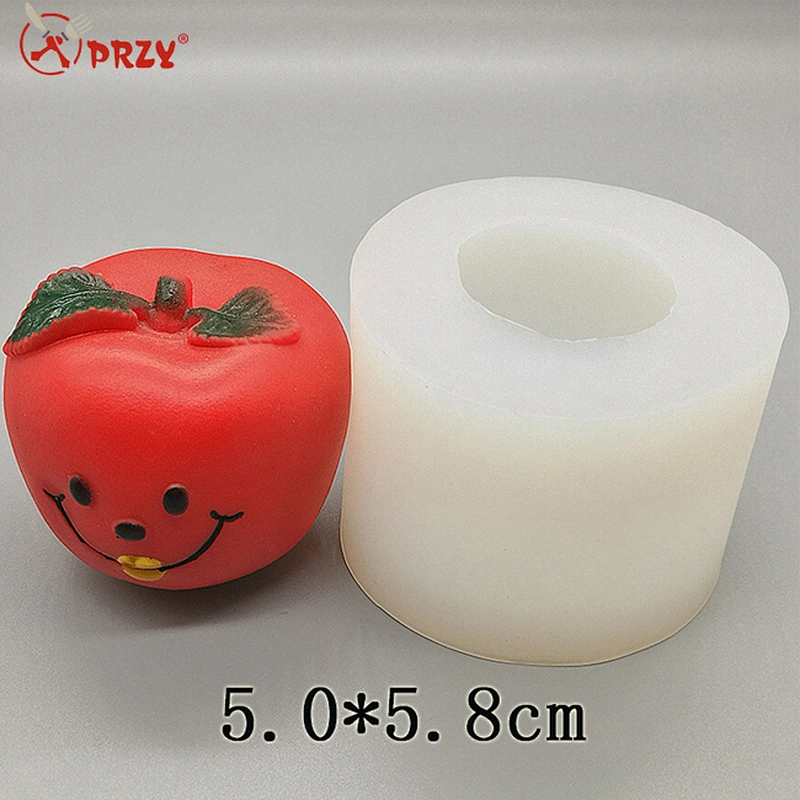 3D cartoon banana apple pineapple grape orange fruit soap mold handmade cake mold mousse silicone mould