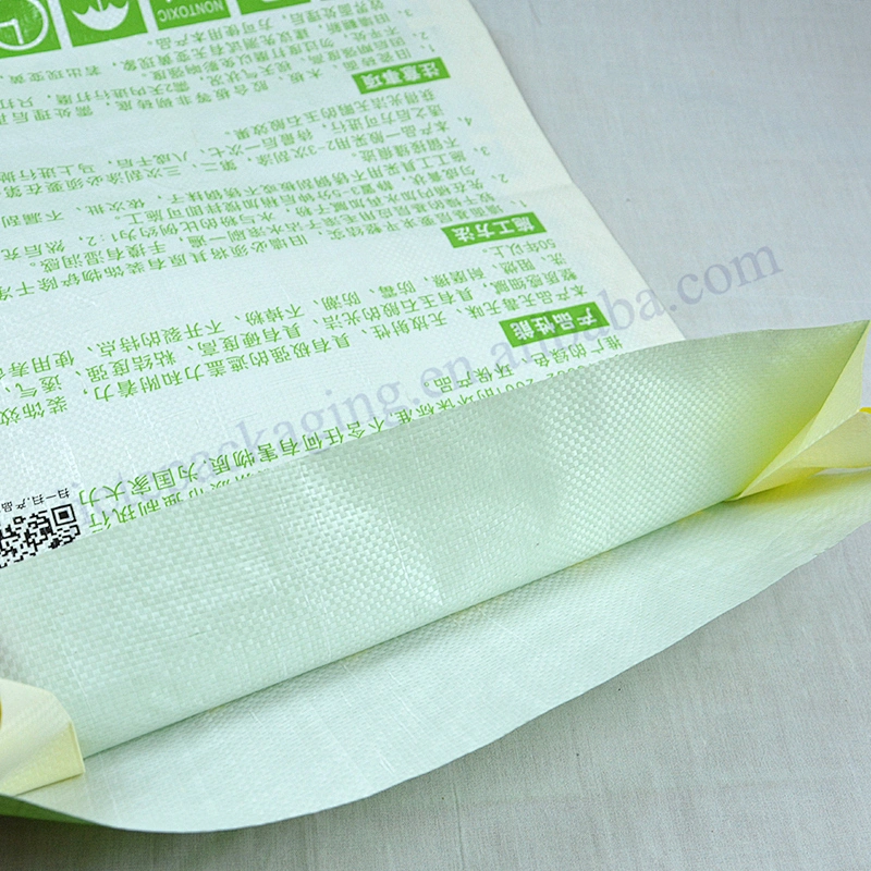 Hot sale new material plastic bopp laminated pp wovenbag cement packing
