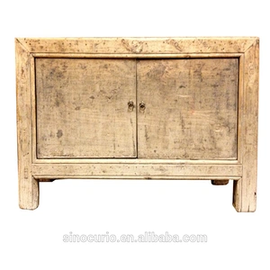 chinese antique asian furniture oriental style wooden natural cabinet