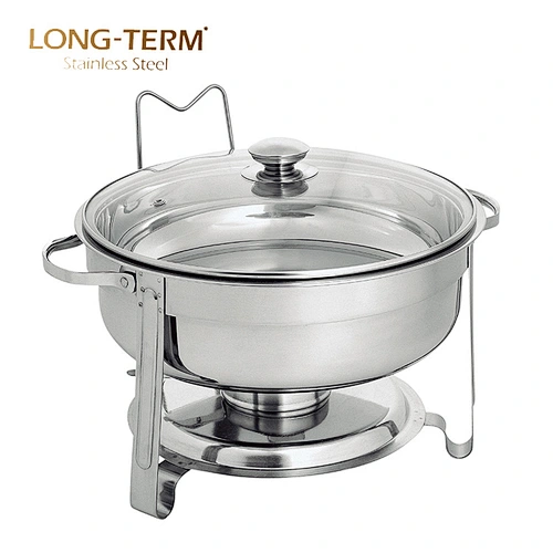 L4004 round stainless steel chafing dishes