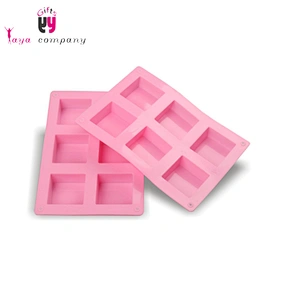 China Factory Wholesale 3d Soap Mold Silicone Rectangle