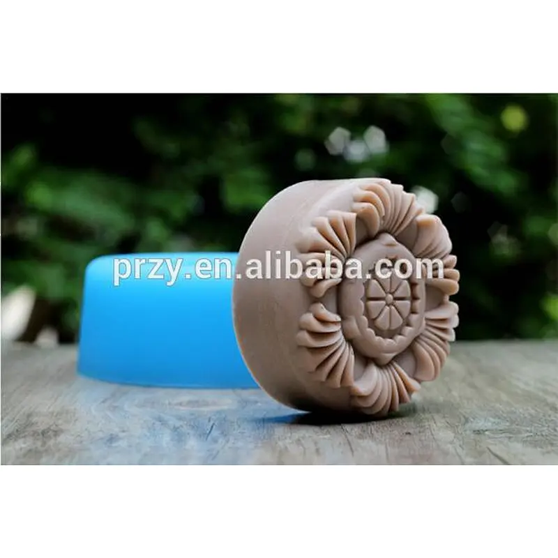 Soap silicone mold round silicone mold soap handmade soap mold