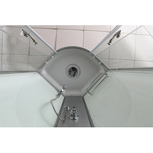 China Ready Made Bathroom Sector Glass Sliding Toilet Shower Room