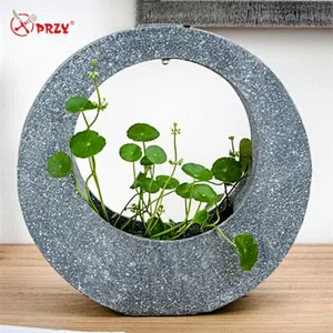 Simple geometric Nordic Resin flower pot Mold silicone creative Cement Solar Light decorations Molds