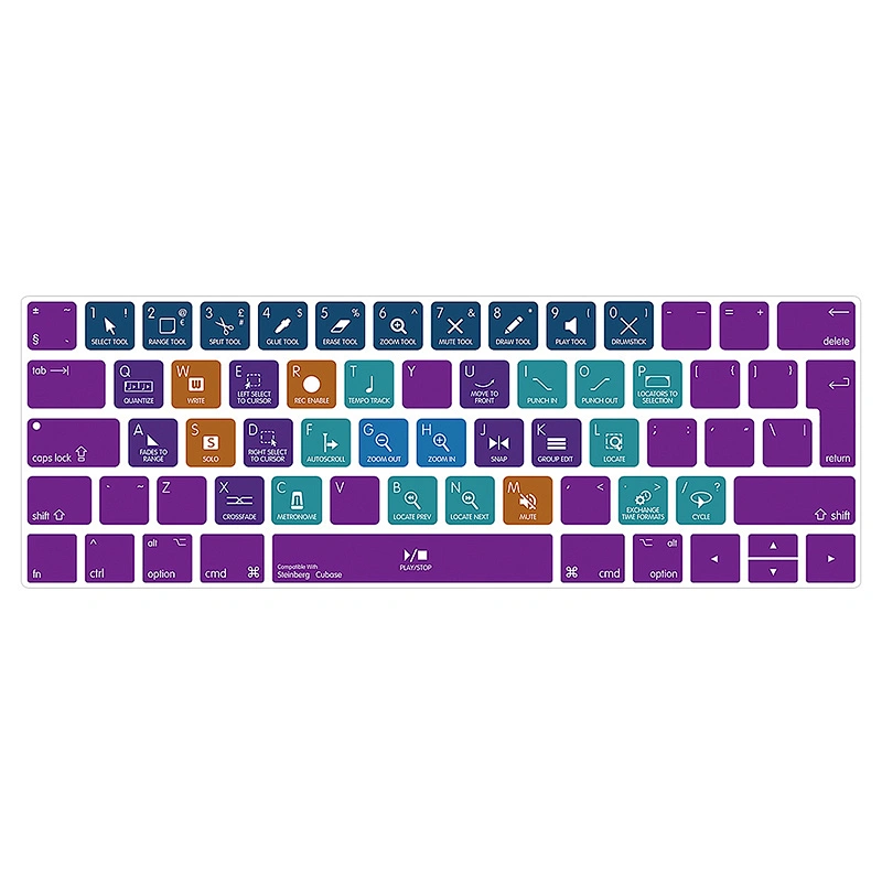 aliexpress shopping  EU/UK Steinberg Cubase shortcut TPU Keyboard Skin Cover for Macbook Pro Touch Bar
