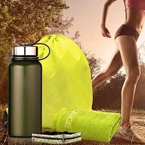 Sport sets space water bottle 304 stainless steel sets for wholesale price