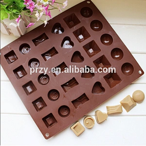 PRZY PR315 high quality funny shape sillicone chocolate mould