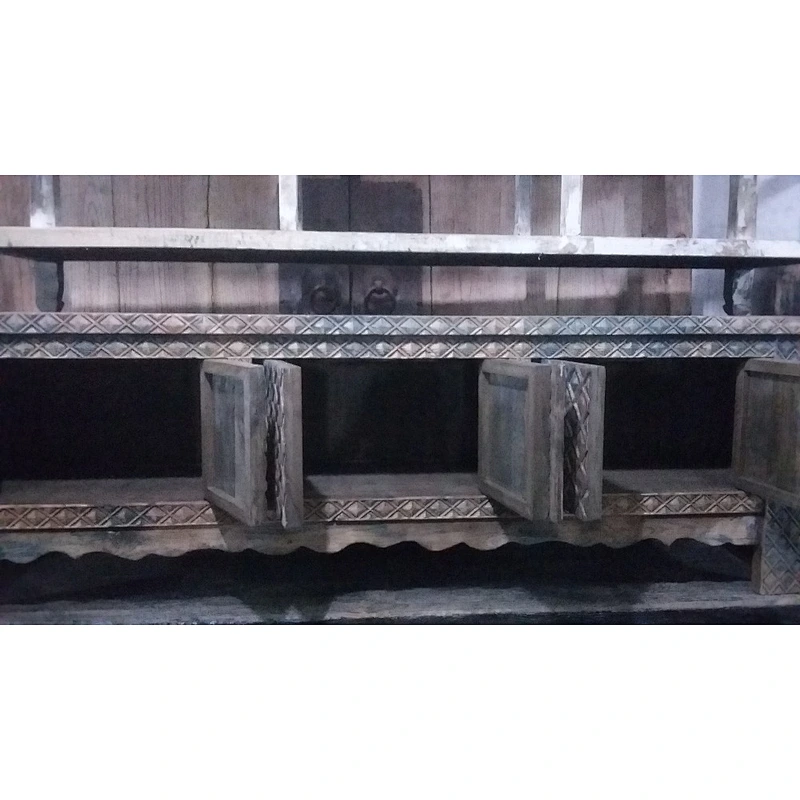 Antique Wooden Vintage TV Cabinet in TV Stands carved cabinet