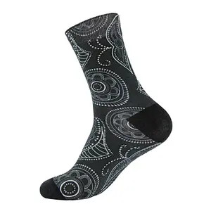 High Quality Bamboo Fiber Fashion Women's Printing Ready Product Pop Crew Socks