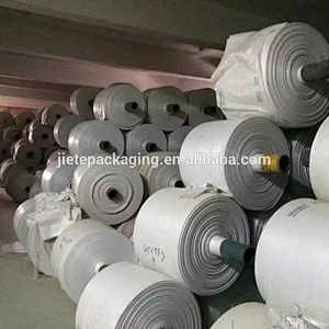 Manufacture plastic fabric pp woven tubular roll for rice,flour,sugar,fertilizer,sand,cement,chemical packaging