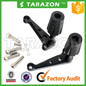 CNC machined motorcycle Frame Slider plastic protector for Yamaha vmax 1700