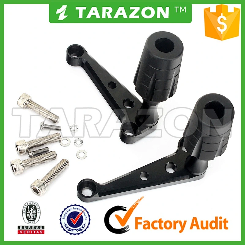 CNC machined motorcycle Frame Slider plastic protector for Yamaha vmax 1700