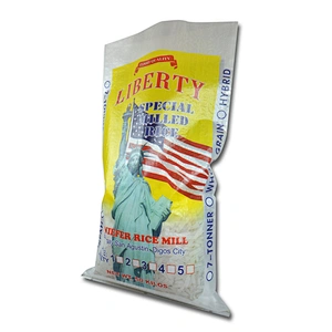 High quility plastic pp woven rice bags for packing grain 5kg 25kg
