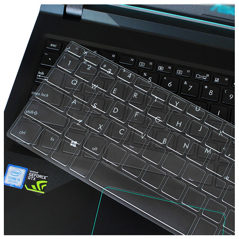US transparent laptop skin Protector Skin laptop keyboard silicone skin for asus Cover For Asus YX560U