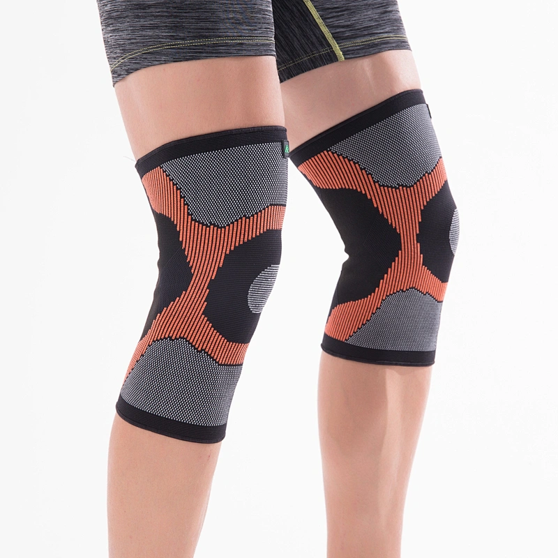 Manufactory Comfortable Knitting Elastic Sports Protector Brace Belt Knee Sleeve