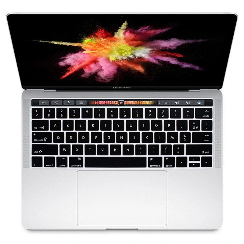 Ali baba french custom  laptop for dell cover silicone cover French Laptop Silicone Keyboard Covers For MacBook Touch Bar