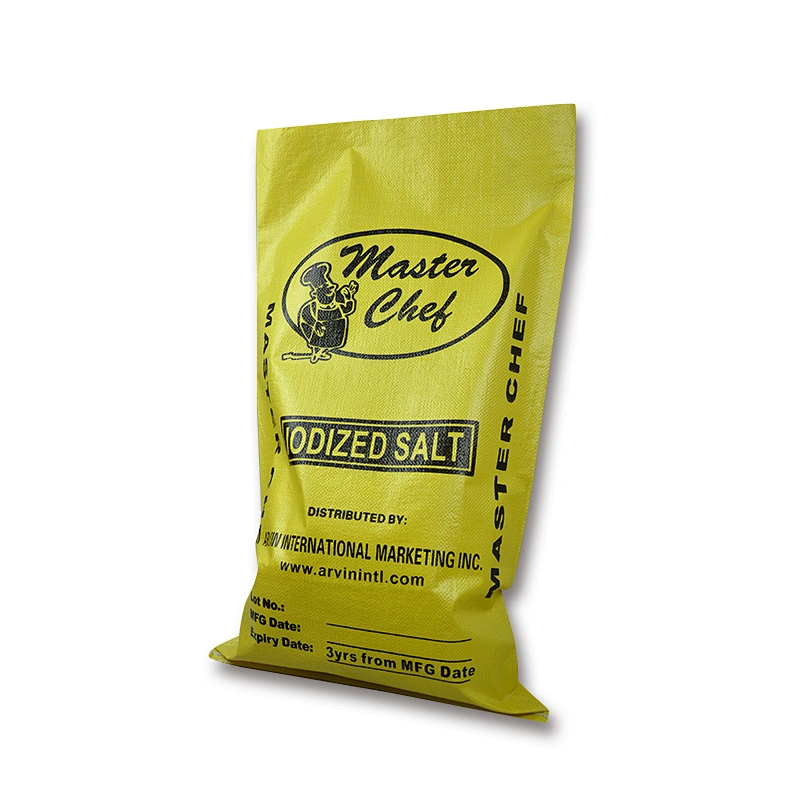 Wholesale Food Grade Sea Salt Table Plastic Bag Packaging