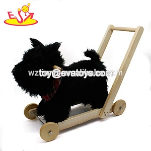 Wholesale wonderful wooden first rocking horse for for children W16D115