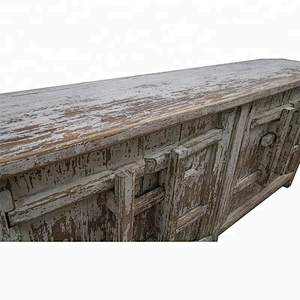 wholesale chinese antique distressed rustic storage sideboard furniture